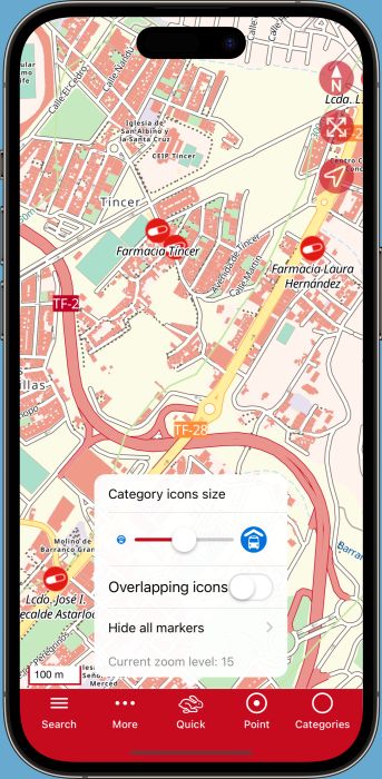 Maps Apps Quick Settings